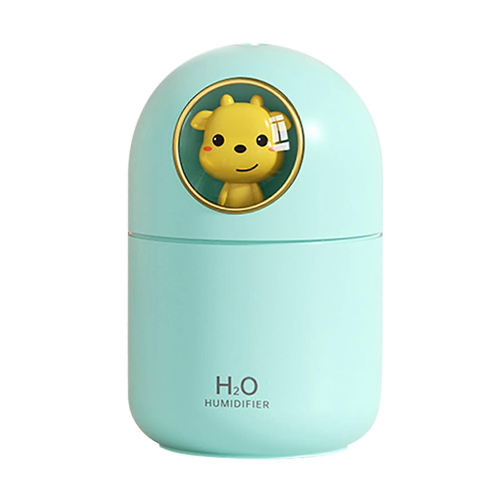Humidifier, USB Mute Cartoon Aromatherapy Atomizer, 300ml Desktop Vehicle Fine Mist with 2 Gears