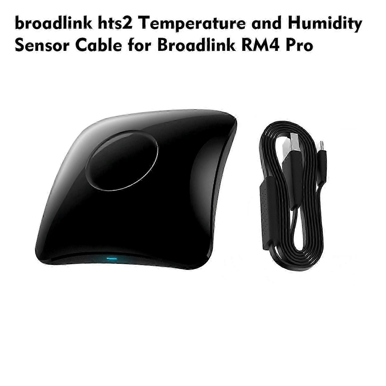 Broadlink RM4 Pro temperature sensor with humidity monitoring