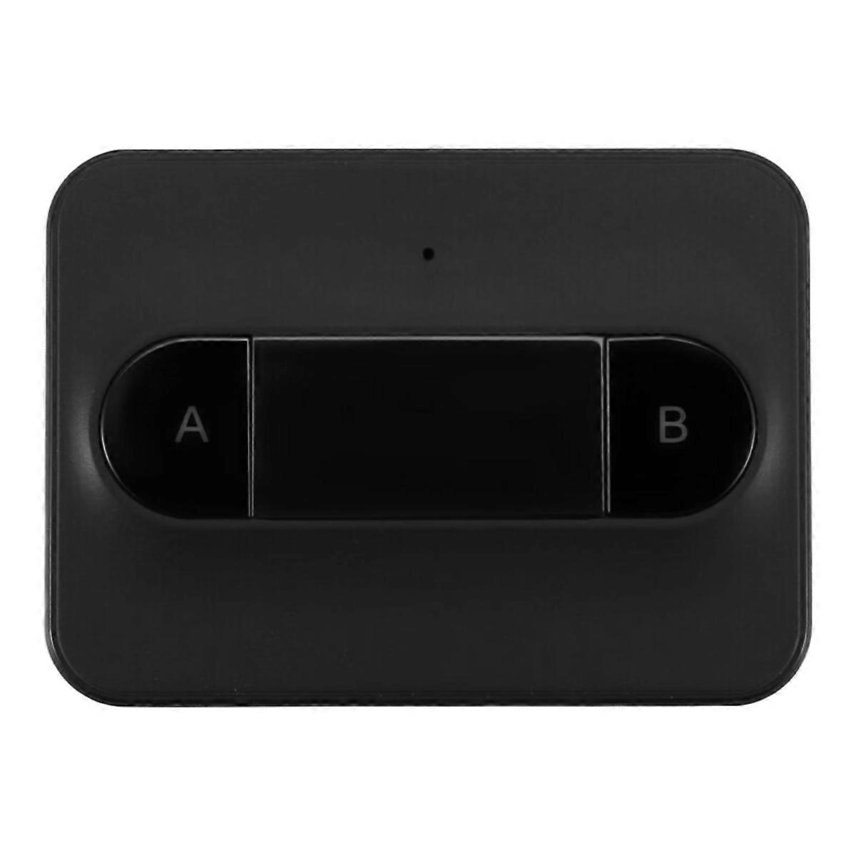 Bluetooth 5.0 Transmitter Adapter Dual Link Link Headphones Home Sound System Black