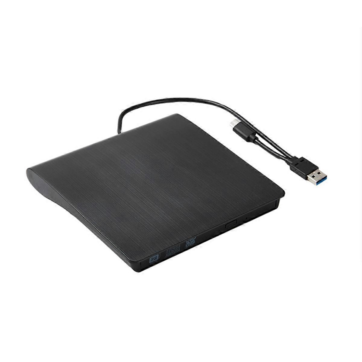 USB 3.0 Type-C DVD Burner 2-in-1 Slim External Recorder
