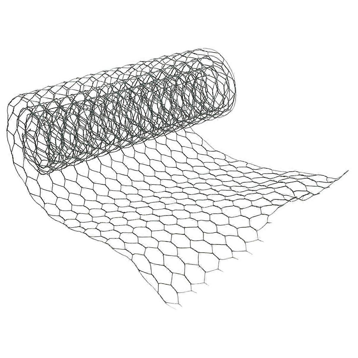 Sturdy Iron Chicken Wire Netting Roll 36 Inch Wide for Floral Arrangements and DIY Crafts Home Decor Projects