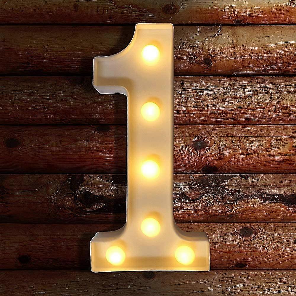 Luminous Number, Led Luminous Number Sign Night Light(1)