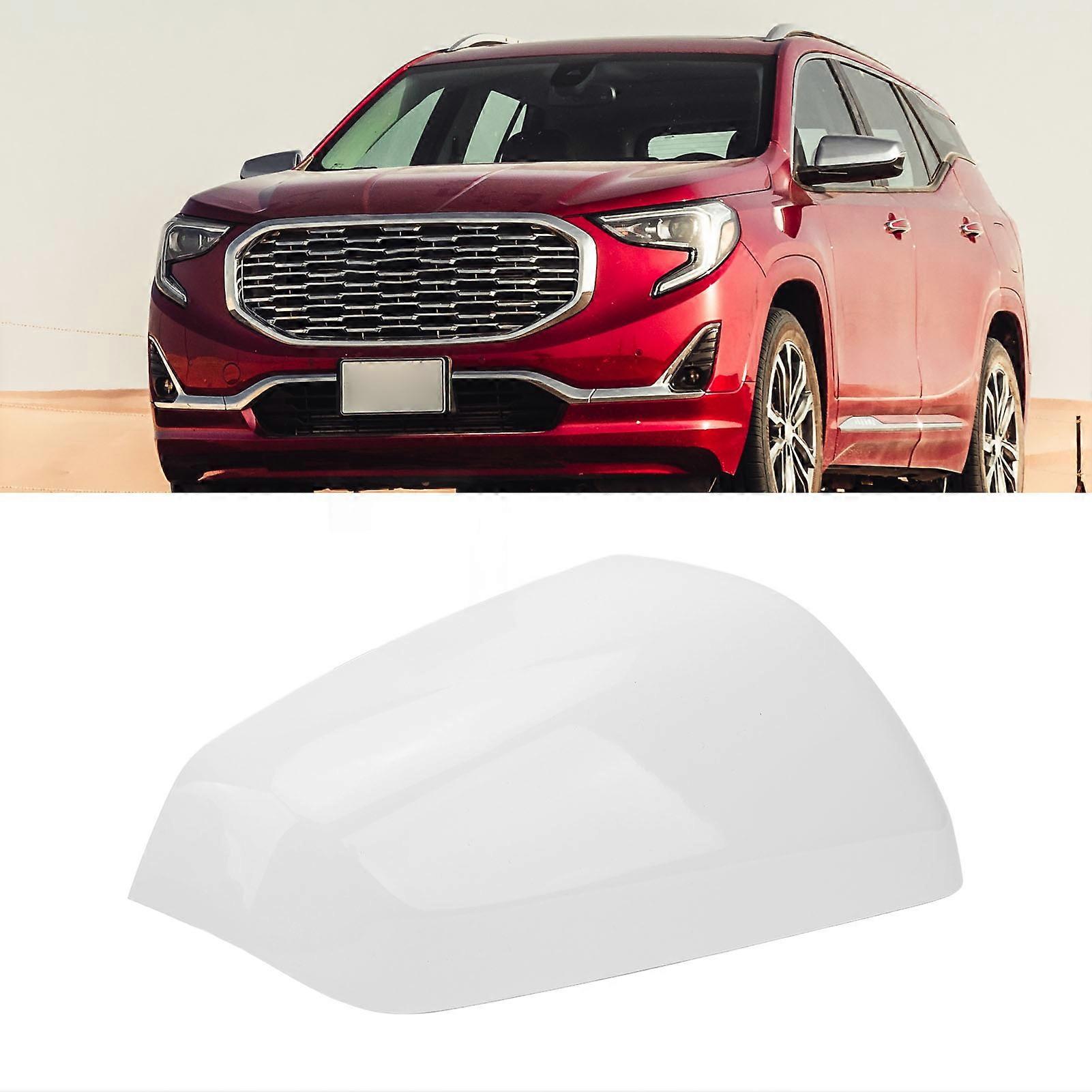 Rearview Mirror Cap Strong Protection Long Durability White Side Mirror Cover For Terrain 2018 to 2023 Right 