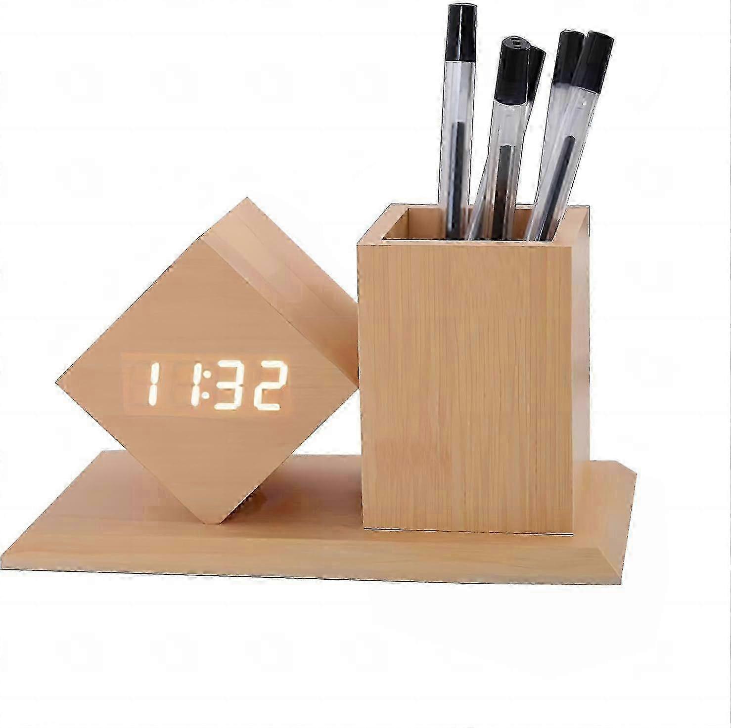 Alarm Clock Digital Alarm Clock LED with Temperature Calendar Display