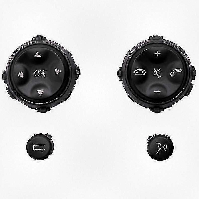 Universal Black Steering Wheel Control Button for Mercedes W221 S-Class Models S280, S300, S350 & S400