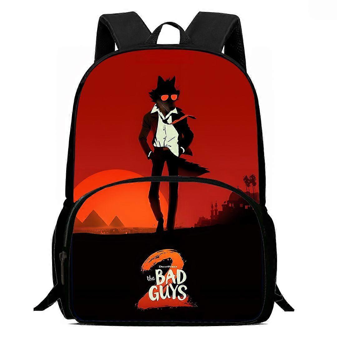The Bad Guys 2 Multifunctional Oxford Lightweight Backpack