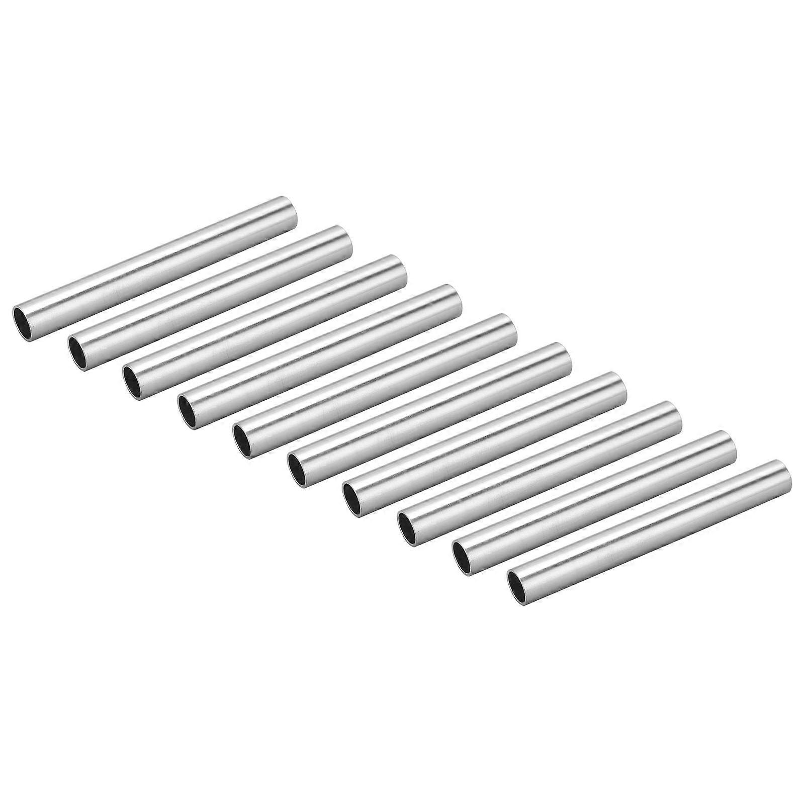 10Pcs σωλήνας αργιλίου γύρος ευθεία σωλήνωση ρομπότ εργαλεία υποστήριξης Dia 12mm 6100-1012-0100
