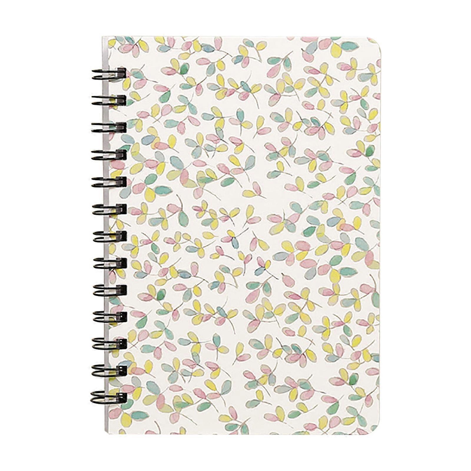 Yonrjhukm B6 Ring Binder Notepad Loose Leaf Agenda Notebook Hard Coil Notebook
