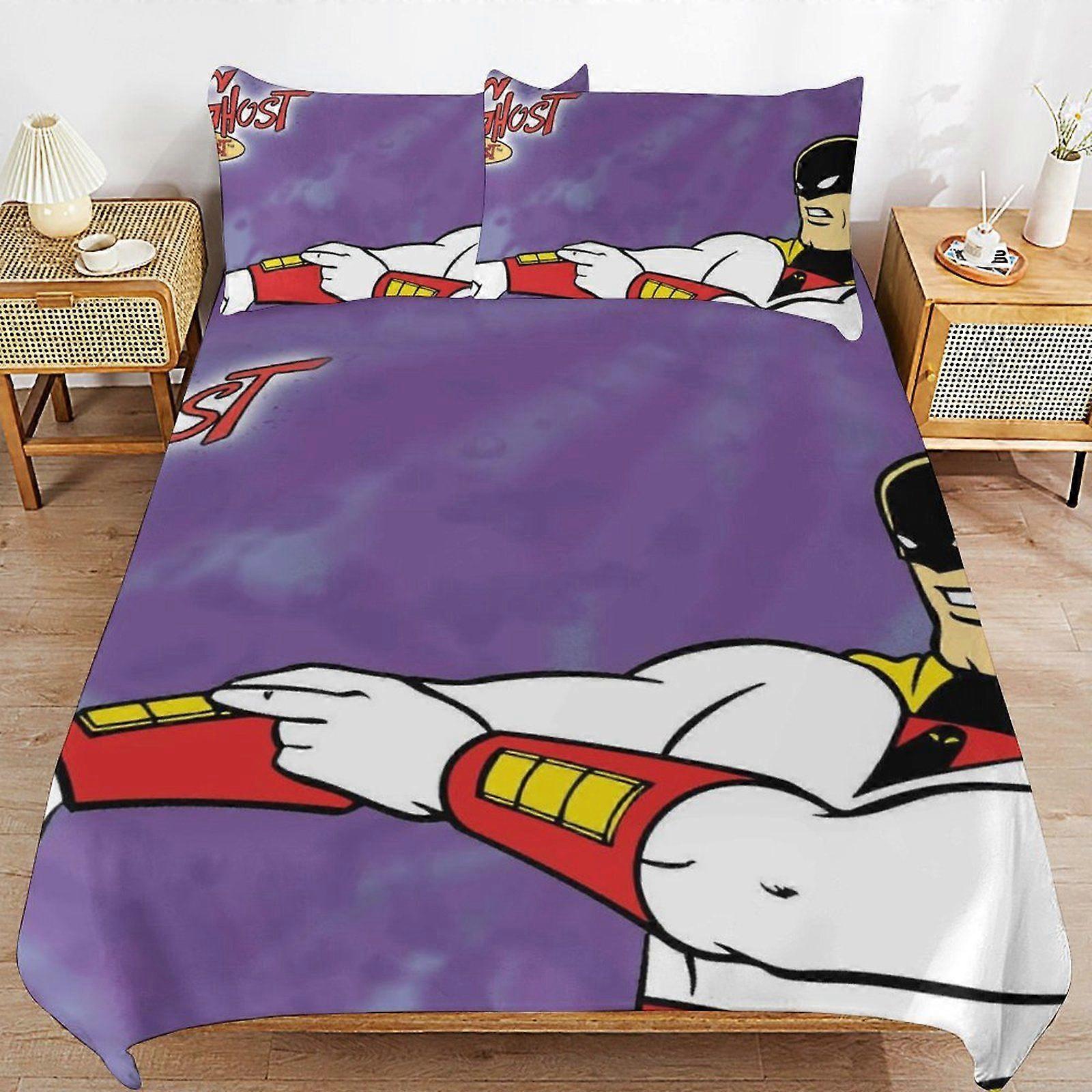 e93 Space Ghost Daily Use Comfort Enhanced Weave Gentle Texture Bedding Essentials Duvet Cover Sets Solution p93