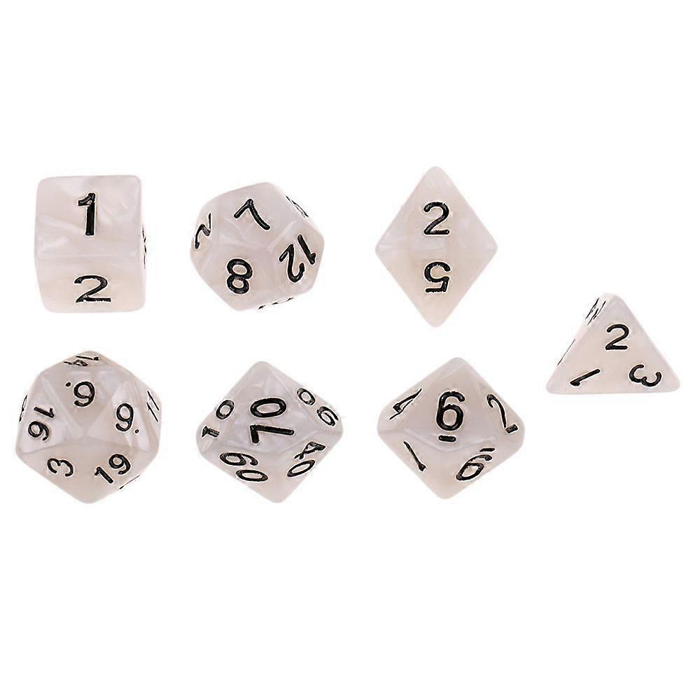 Acrylic Polyhedral Dice