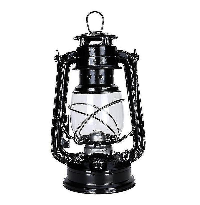 Retro Kerosene Lamp 25cm Camping Light Home Decorative Hanging Lamp A