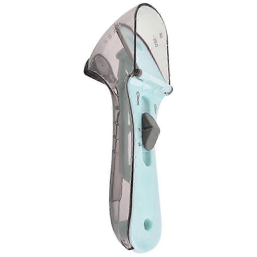 2pcs Adjustable Measuring Spoons Multifunctional Markings Scoop with Scale Teaspoons Kitchen