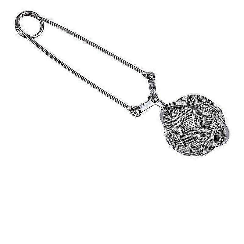 Φίλτρο πλέγματος εγχυτήρων τσαγιού από ανοξείδωτο χάλυβα για χαλαρά φύλλα τσαγιού και μπαχαρικά με αξεσουάρ κουζίνας κλιπ λαβής