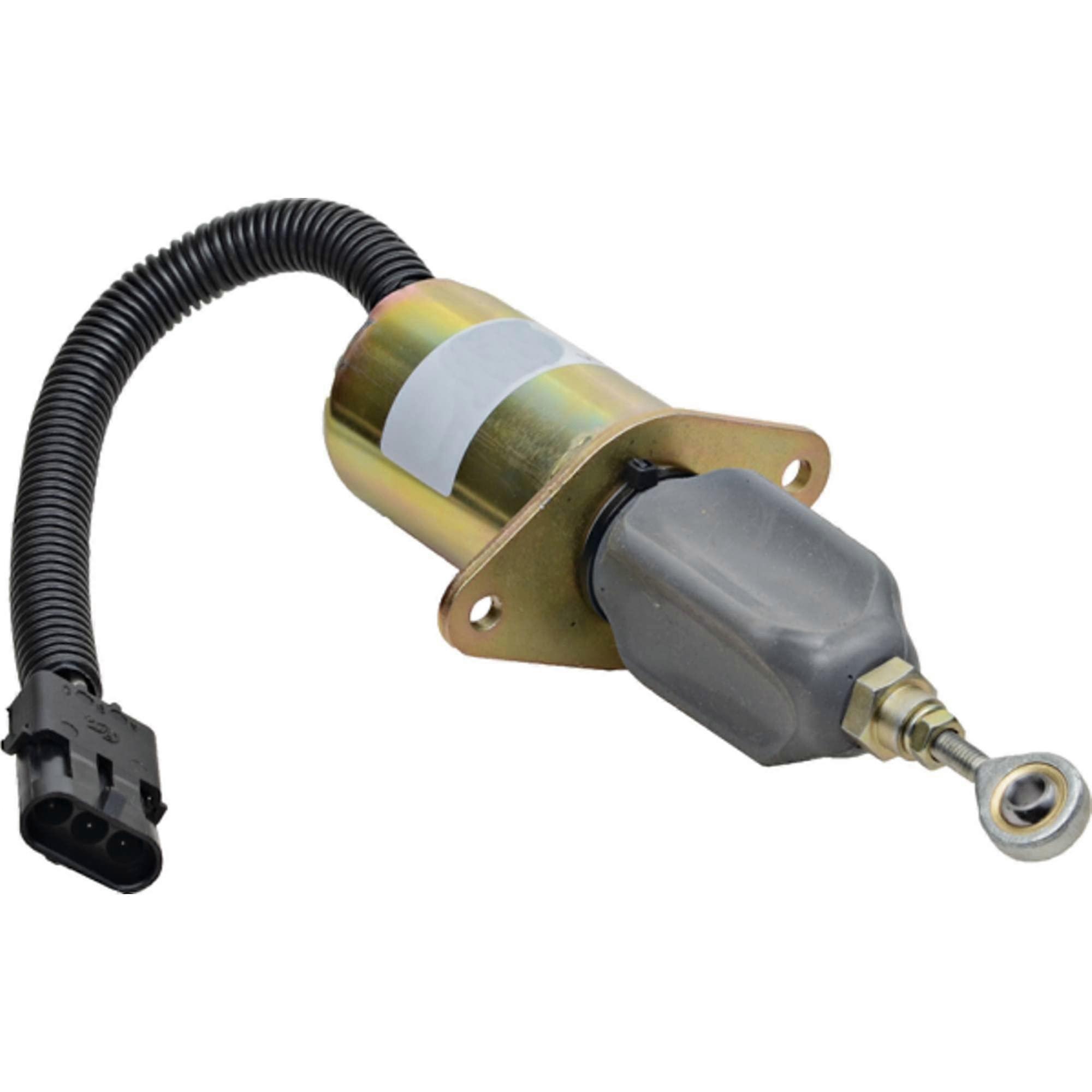 Shut Down Solenoid 12V Replacement Compatible With 3935649 4946639