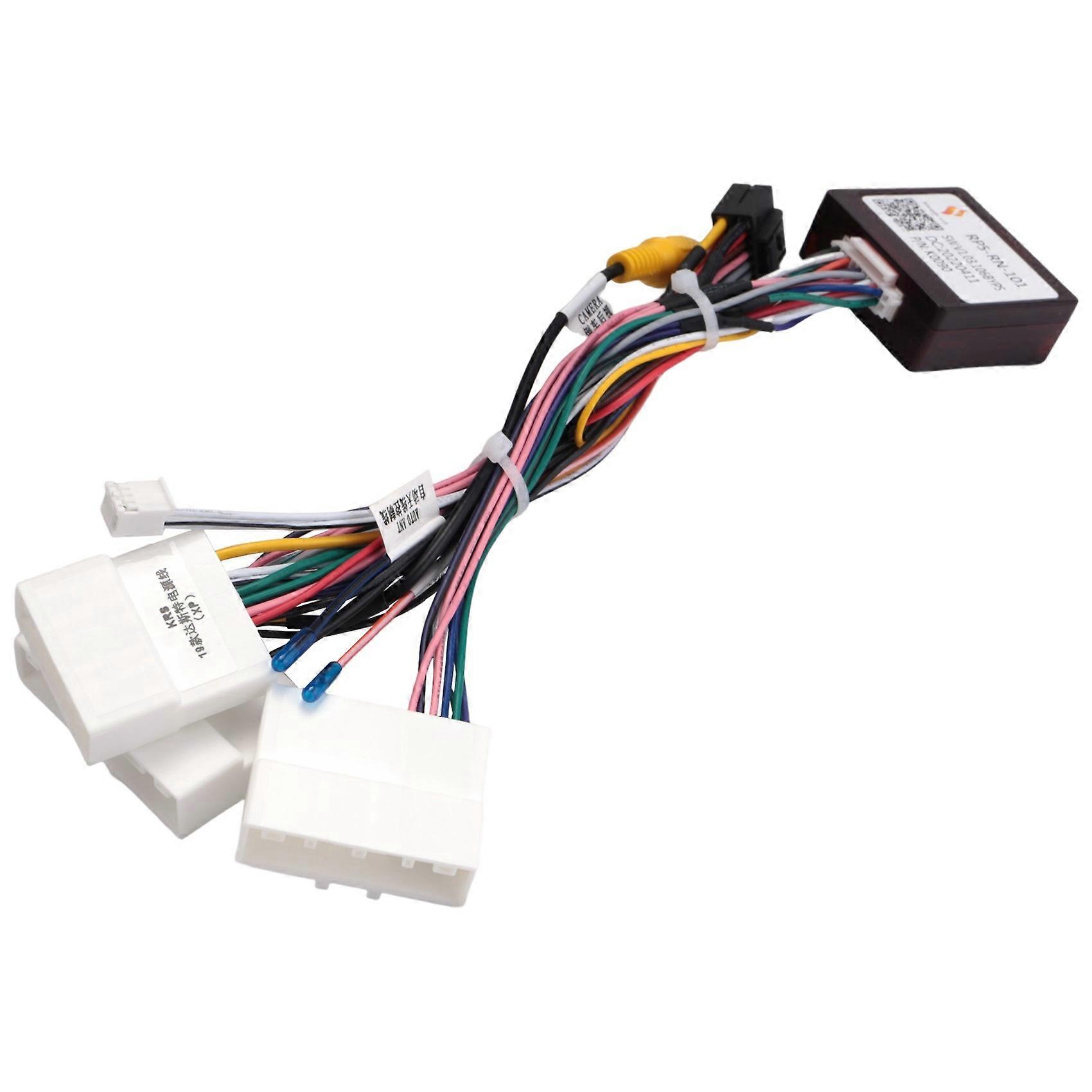 Car Android Stereo 16PIN Power Wiring Harness Cable Adapter