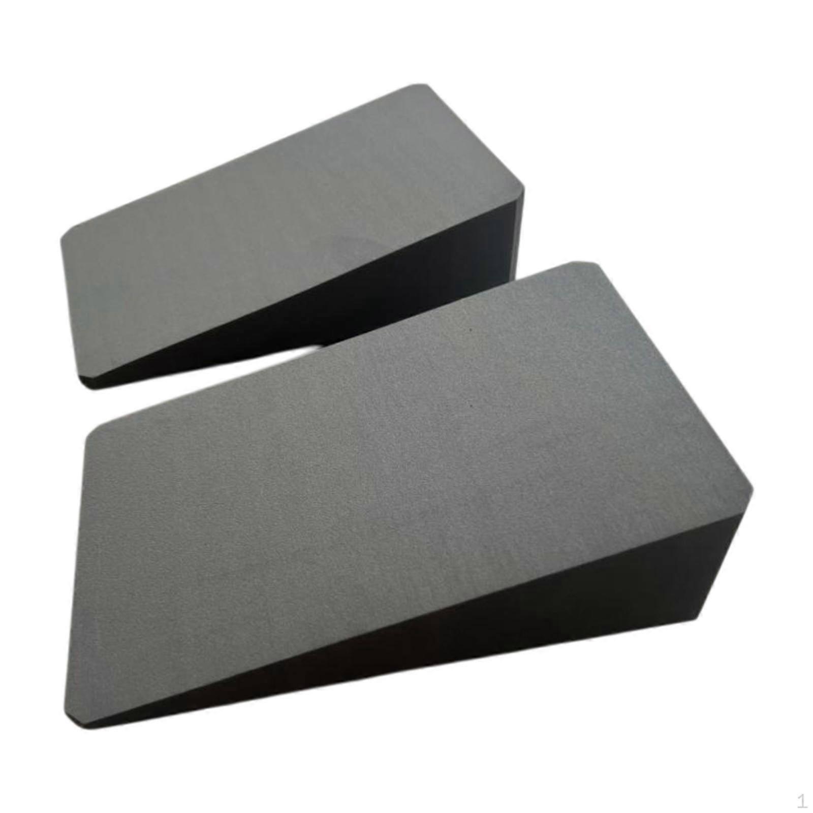 1 Pair Squat Wedge Blocks Calf Raise Training Equipment Non Slip Ramp Stretcher