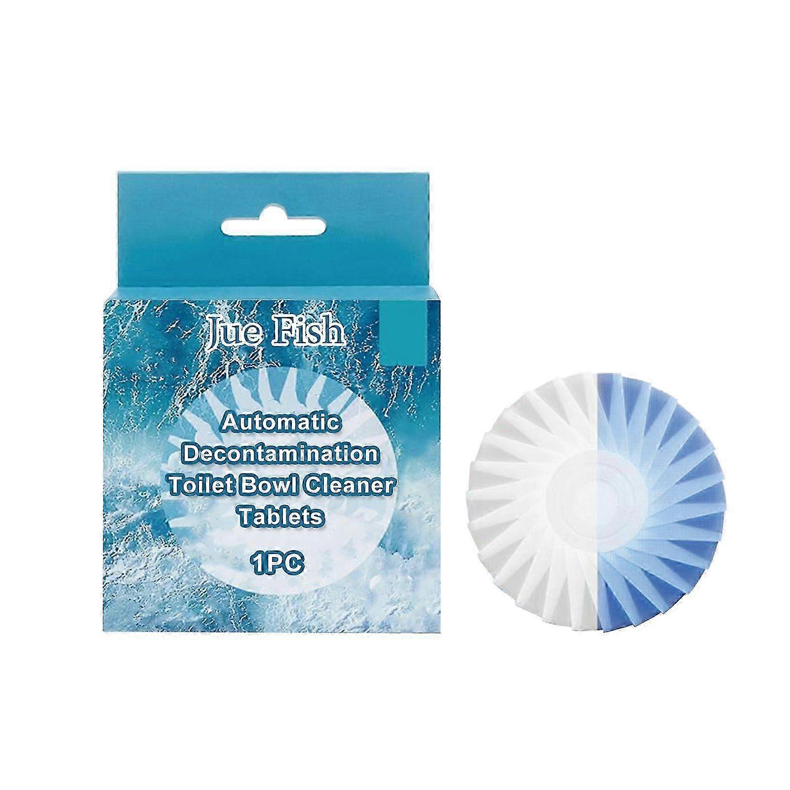 Jue-Fish Toilet Cleaner Blocks Can Remove Odors And Yellowing From Toilets, Provide A Refreshing And Long-Lasting Cleaning Effect For Household Use