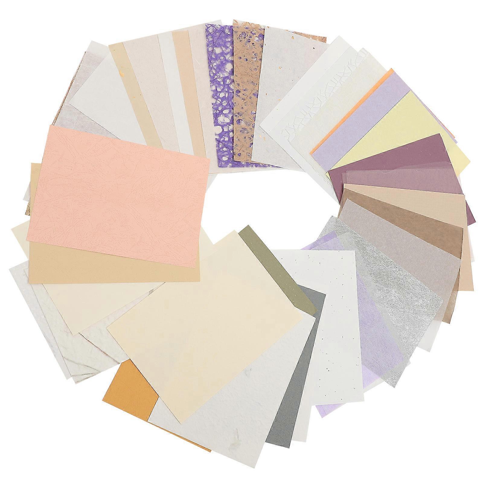 Handicraft Mesh Special Paper Scrapbook for Decor 30 Sheets Pack