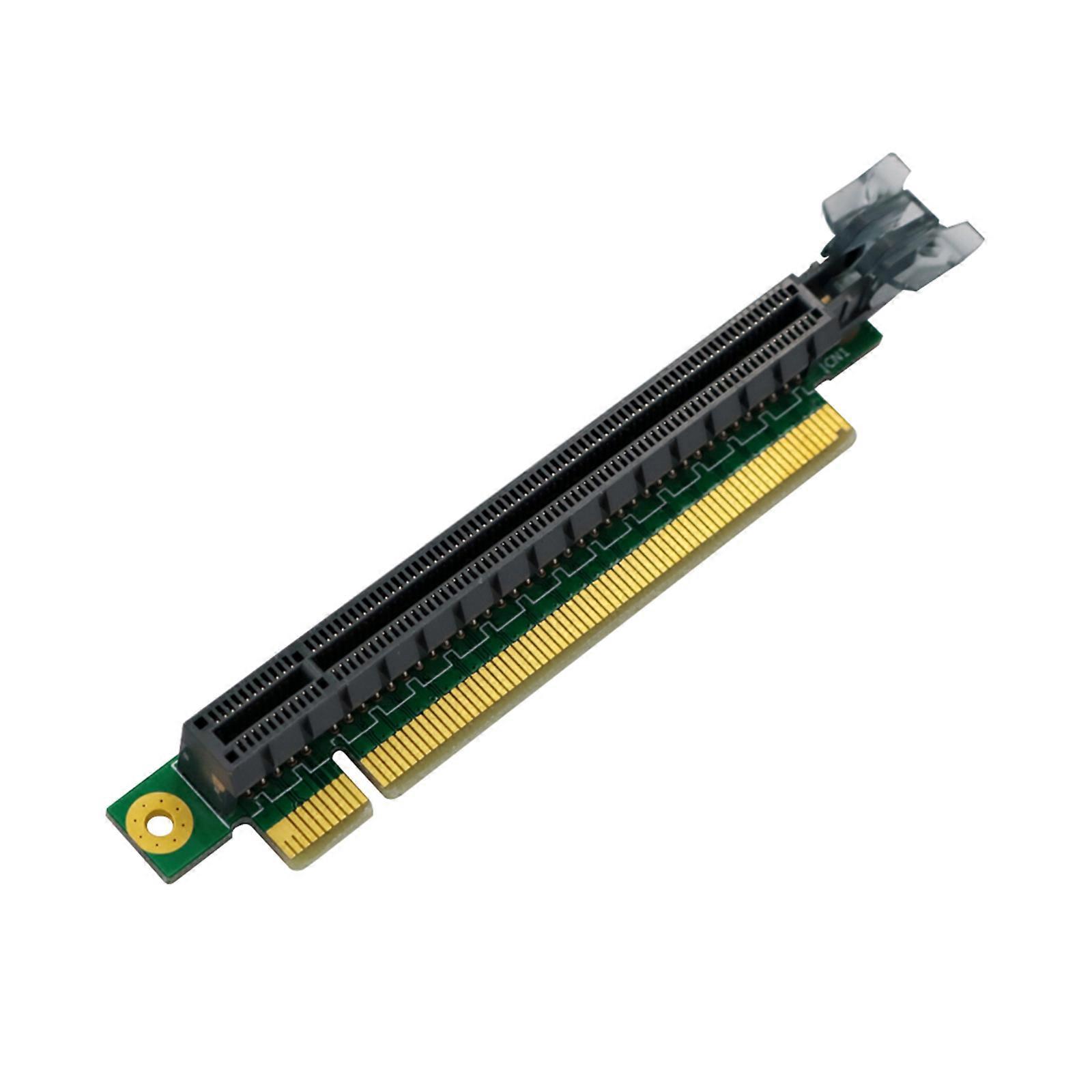 PCIe PCIExpress3.0 X16 to X16 Risers Card for 1U Computer Servers Chassises 90 Degree Right Angle Adapters Multicolor
