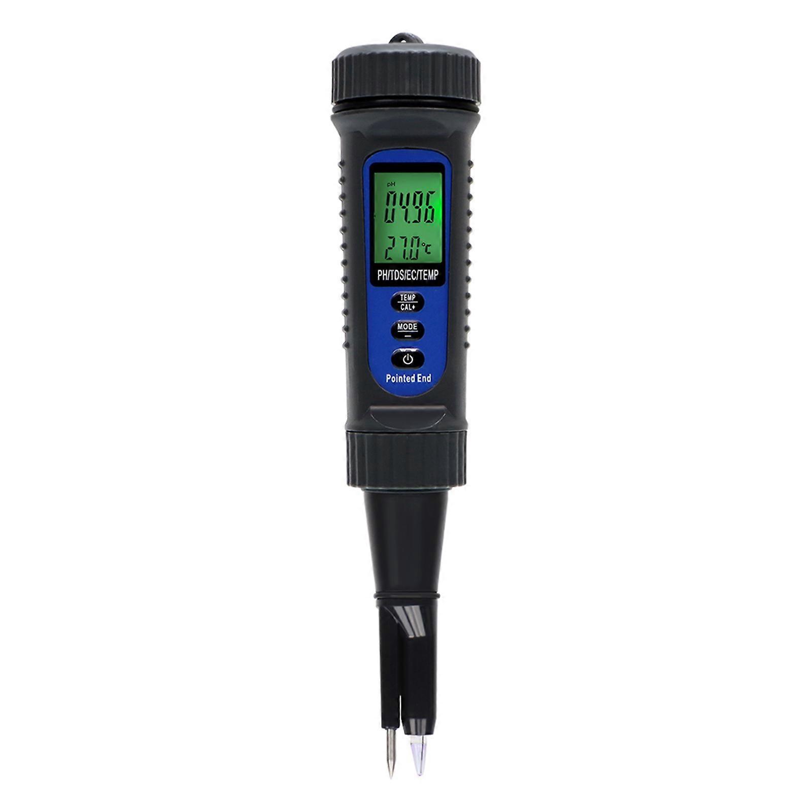 Professional Multiple Function Water Testing Device TDS Temperature Monitor High Accuracy Tool for Lab Agriculture Multicolor