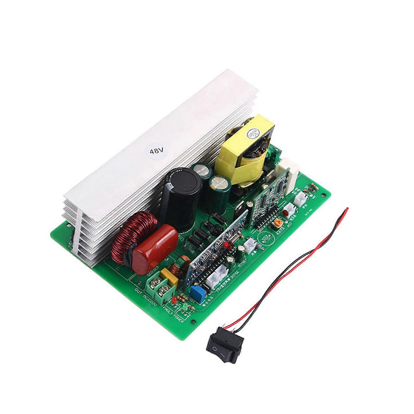 Sine Waveform Power Inverter 1000W 12V/24V/48V To AC220V Convert Circuit Design For Automotive Marine Systems Multicolor