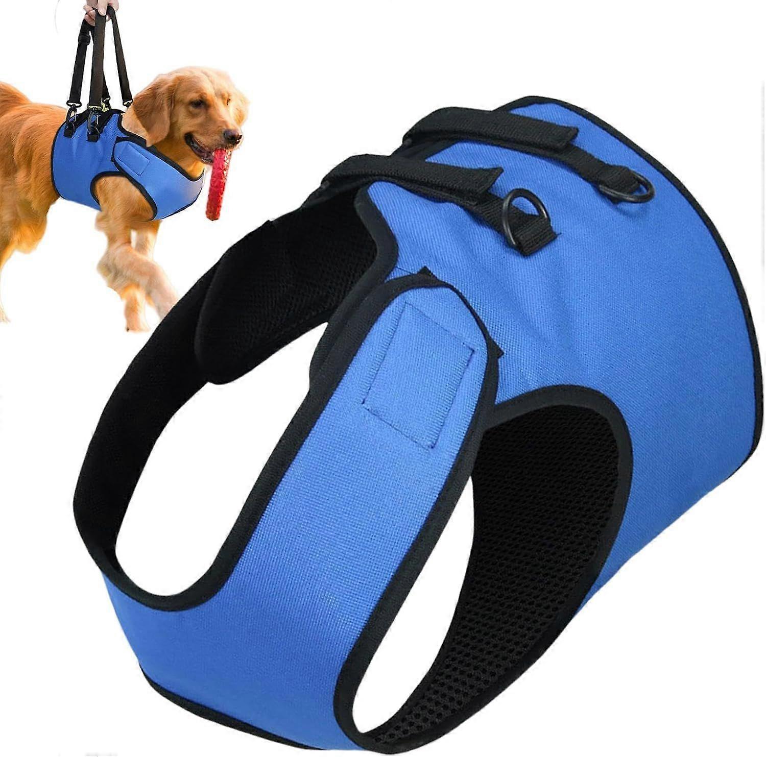 unbrand Dog Lift Harness for Front Leg Support & Recovery Sling Pet Rehabilitation Lifts Vest Adjust