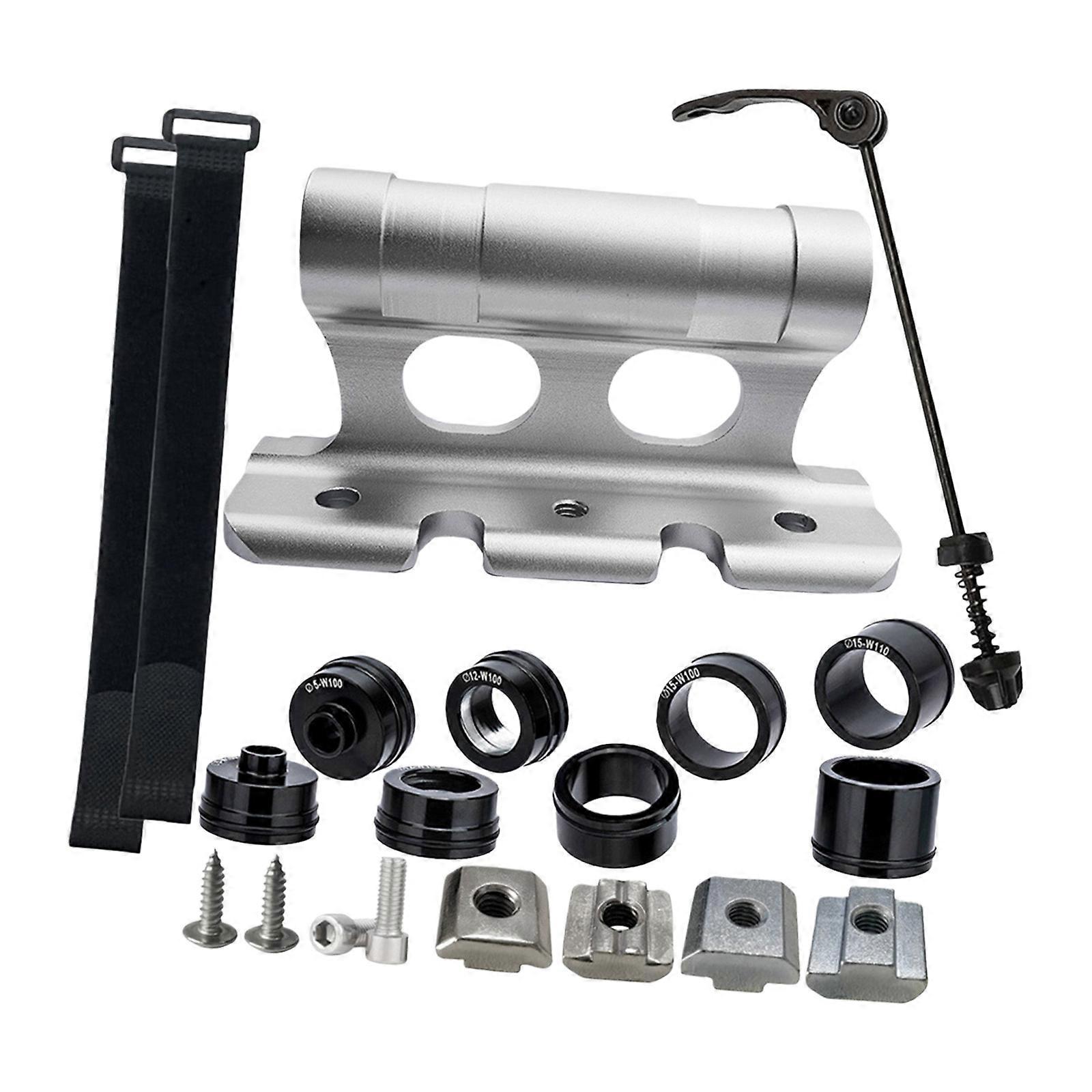 Quick Releases Cycling Fork Mounting Bracket Conversion Accessory Bicycles Fork Carriers For Car Roof Rack Trunk Mount  silver