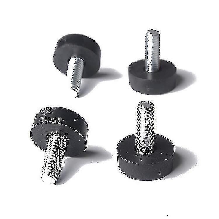 مجموعة من 20 قدم تسوية الأثاث 8 × 24 مم ، واقيات أرجل طاولة قابلة للتعديل مع قضيب ملولب ، 24 مم ، قدم تسوية أثاث برغي Haoyi