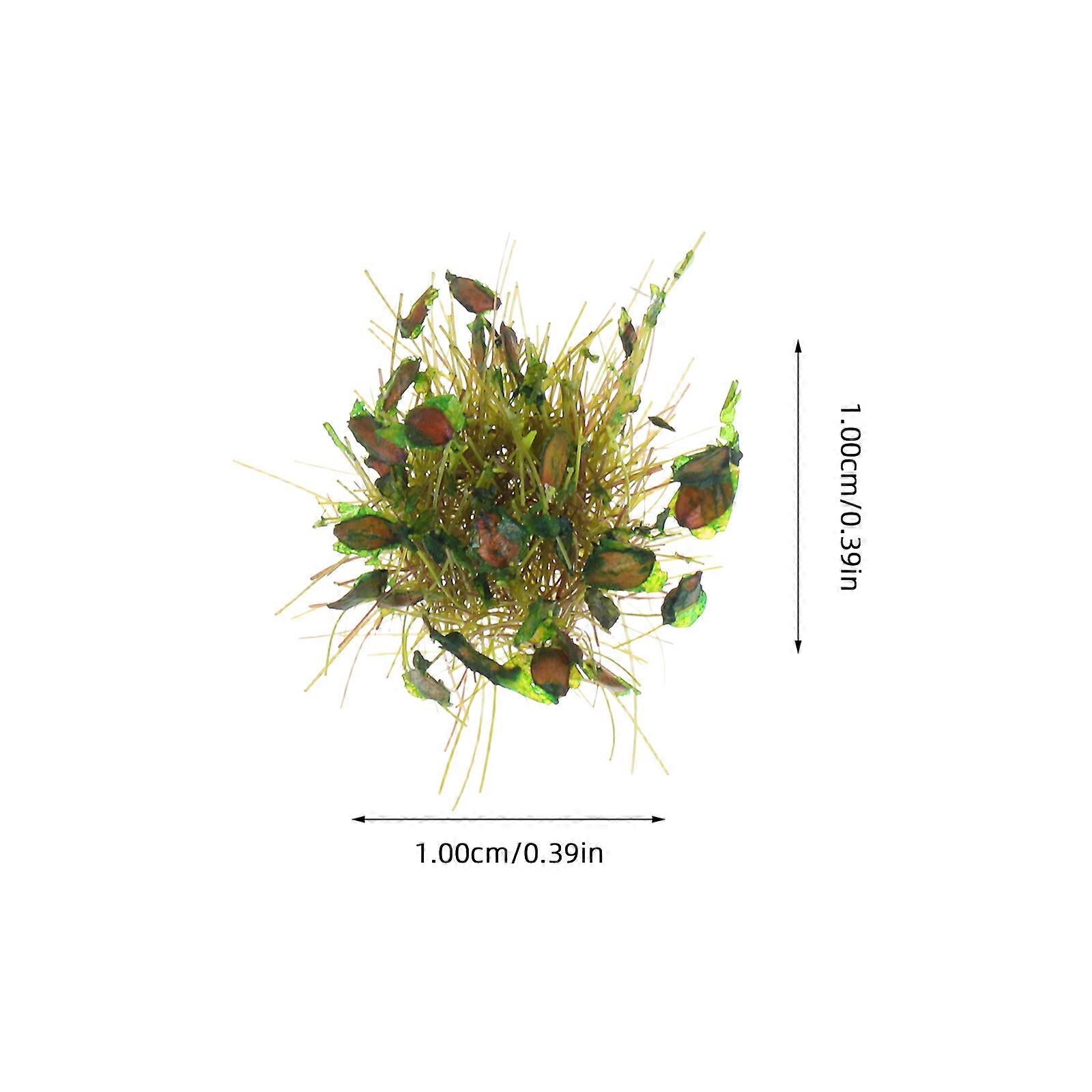 Green Model Grass Tufts for Decor Miniature Grass Clusters 1 Box Resin