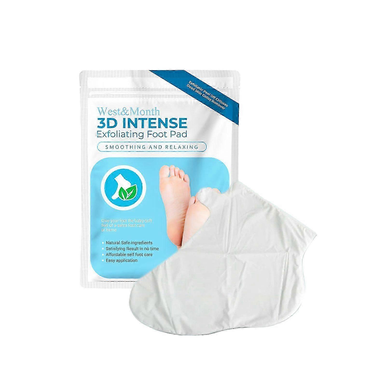 3D Exfoliating Foot Pads  Deep Moisturization  Callus Removal for Soft, Smooth Feet