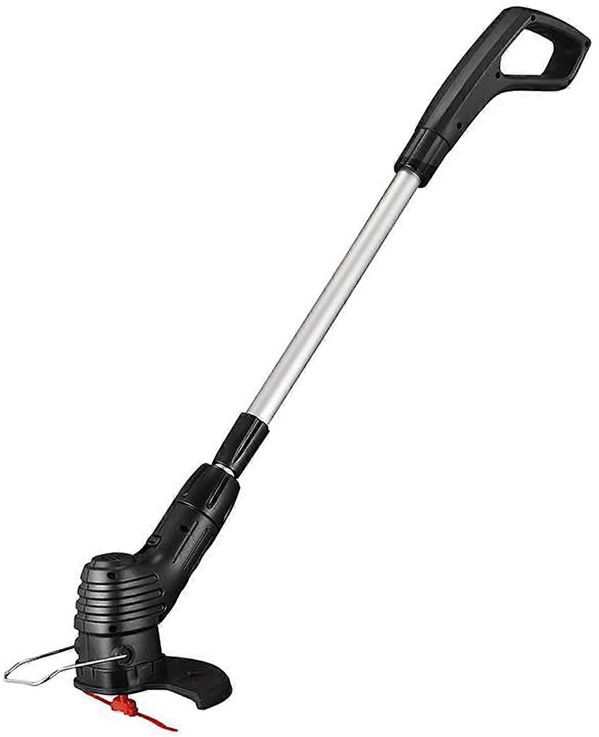 Cordless Lawn Mower USB Rechargeable with Adjustable Telescopic Handle for Garden and Outdoor Use