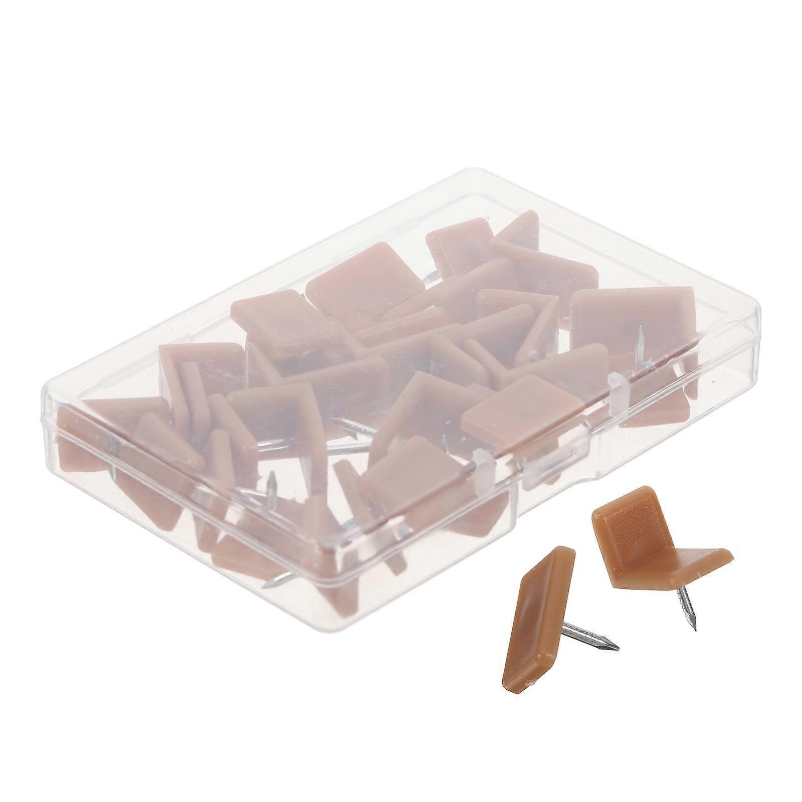 Furniture Small Nails Easy Installation Drawer Glides 30Pcs Plastic Sliders