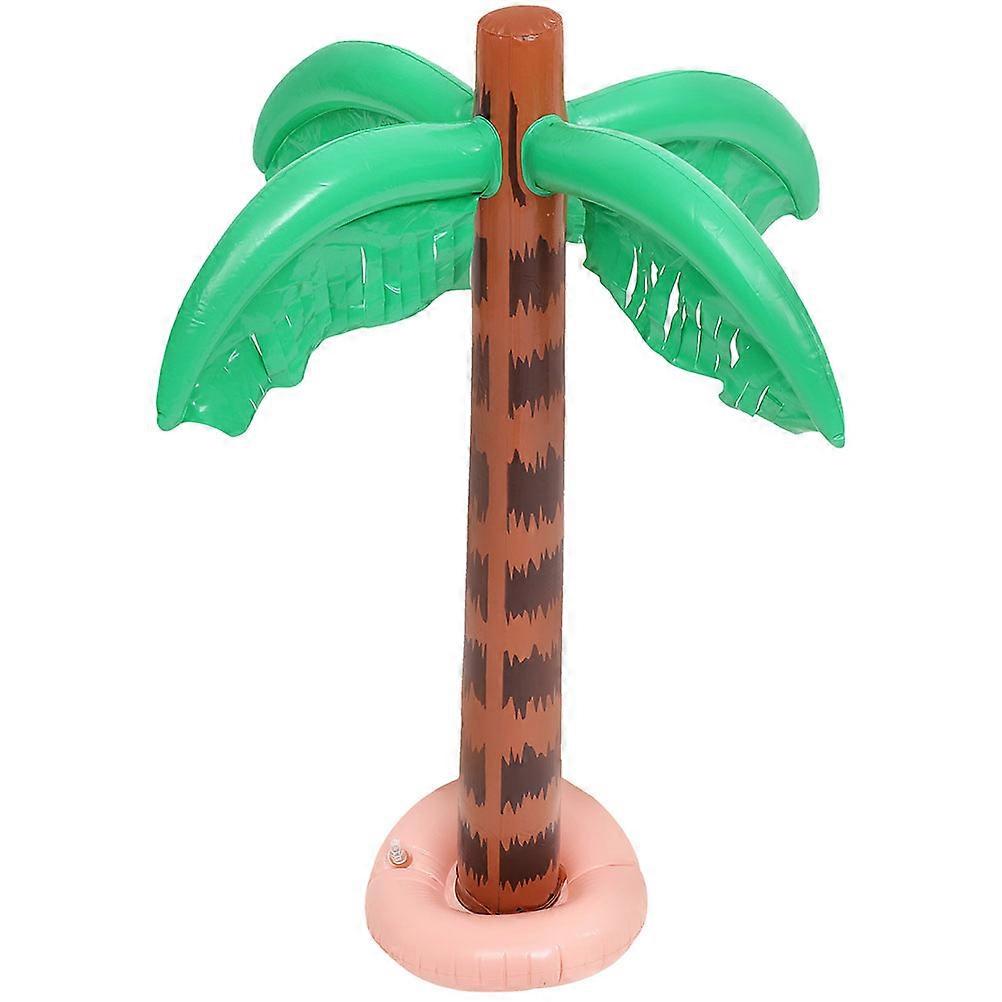 Simulated Coconut Tree Prop For Beach Event Durable PVC Material 1Pack