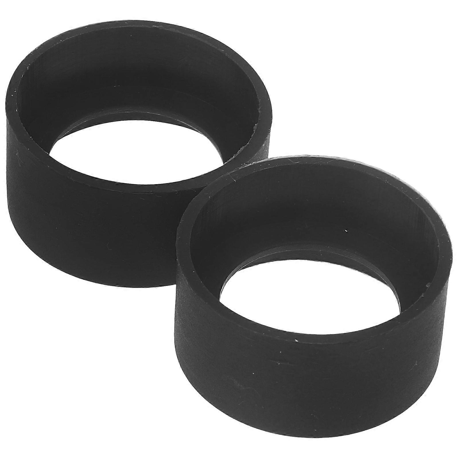WORGEOUS 2Pcs Rubber Microscope Eyepiece Covers Guards Replaceable