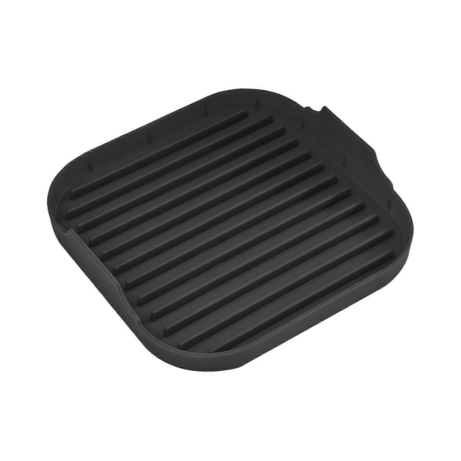 Silicone Bacon Cooker with Nonstick Grooved Microwave Tray for Quick Grease Cooking