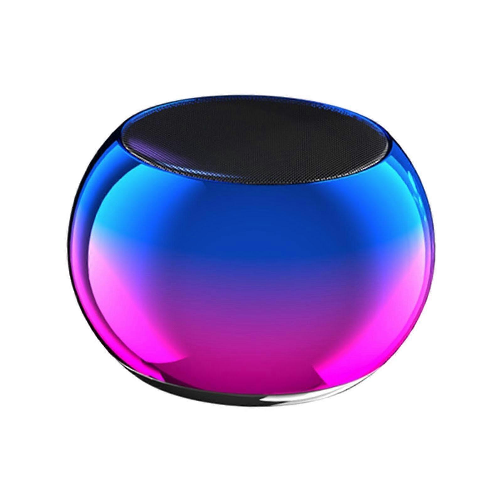 Portable Bluetooth Speaker Mini Wireless Audio Player With Bass Lanyard Included Colorful Design For Office And Sports