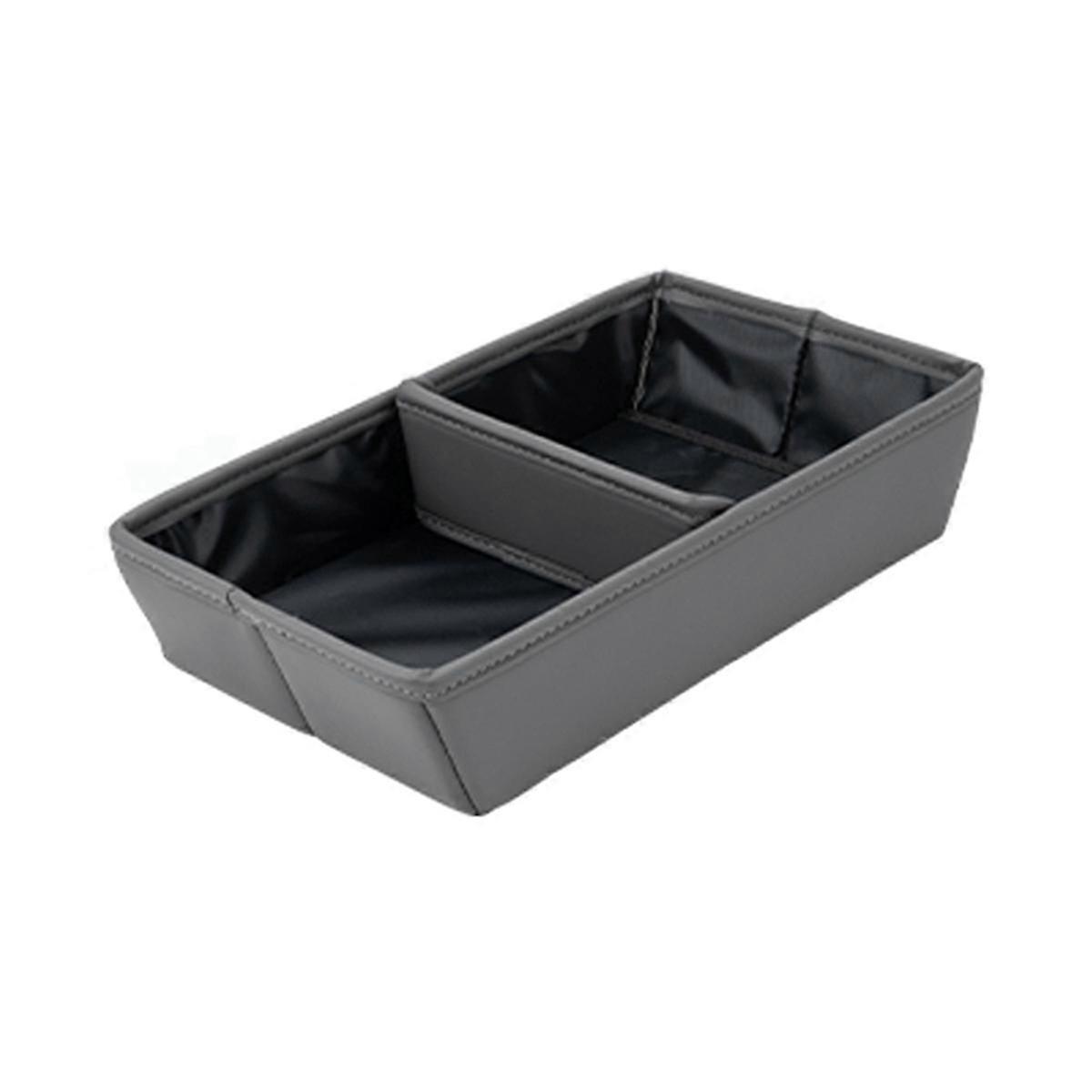 For ZEEKR Storage box under central control Organize and store grey