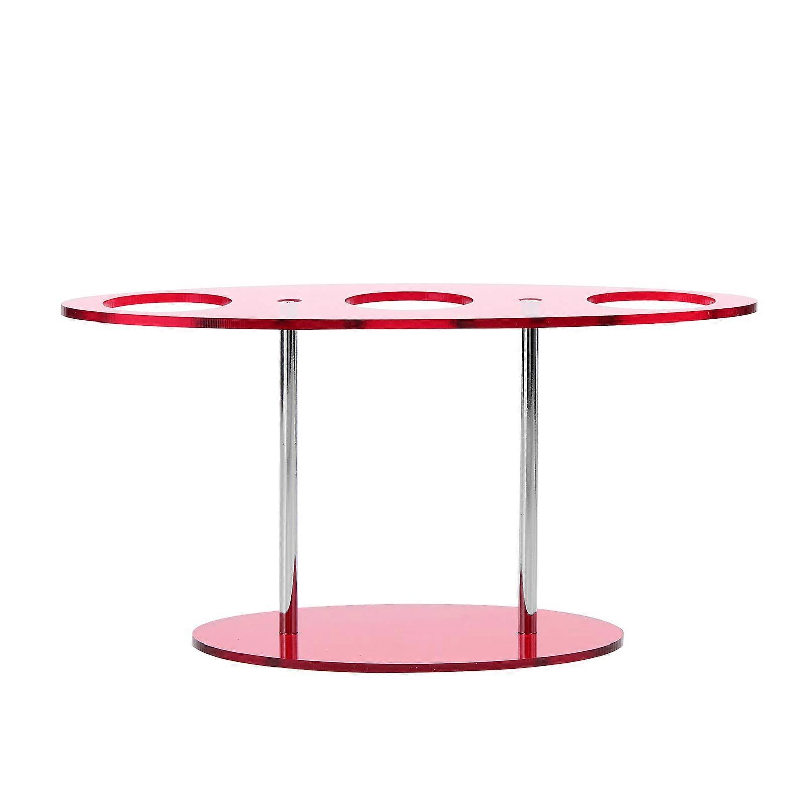 Acrylic Ice Cream Cone Holder Rack for 4Pcs Home Use Display