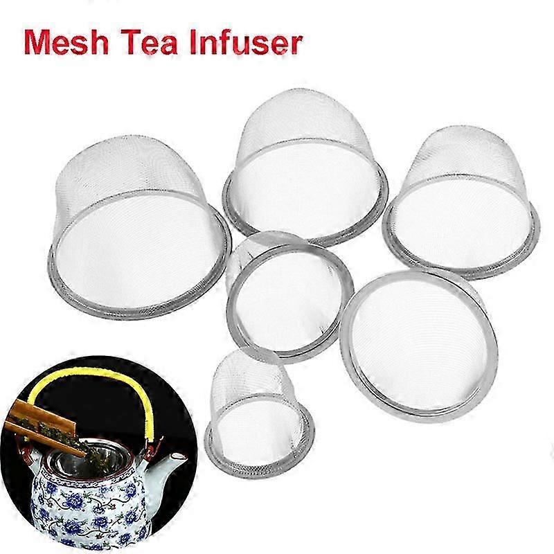 Reusable Stainless Steel Mesh Tea Infuser Strainer Teapot Tea Leaf Spice Filter