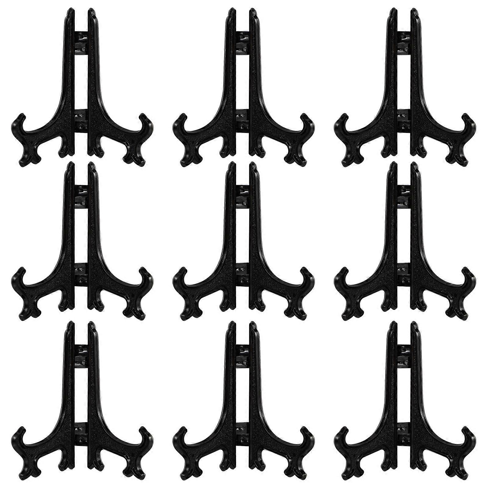 24pcs Mini Display Plate Stands Easel Holder Rack Kitchen Plate Holders