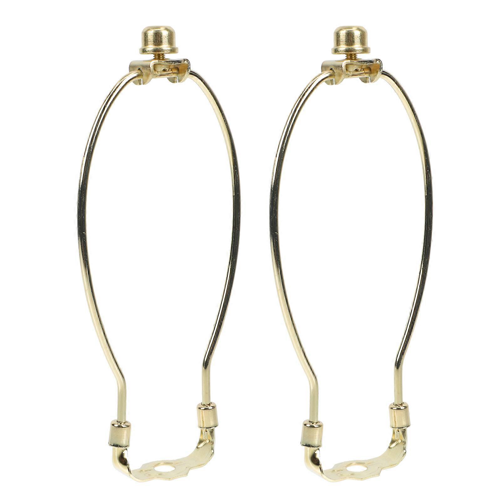 Golden Metal Lampshade Bracket for Home Use 2Sets Durable