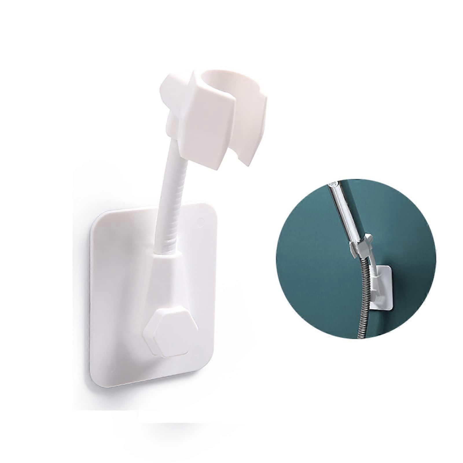 Adjustable Shower Head Holder with Strong Adhesion, Waterproof Wall Mount for Bathroom