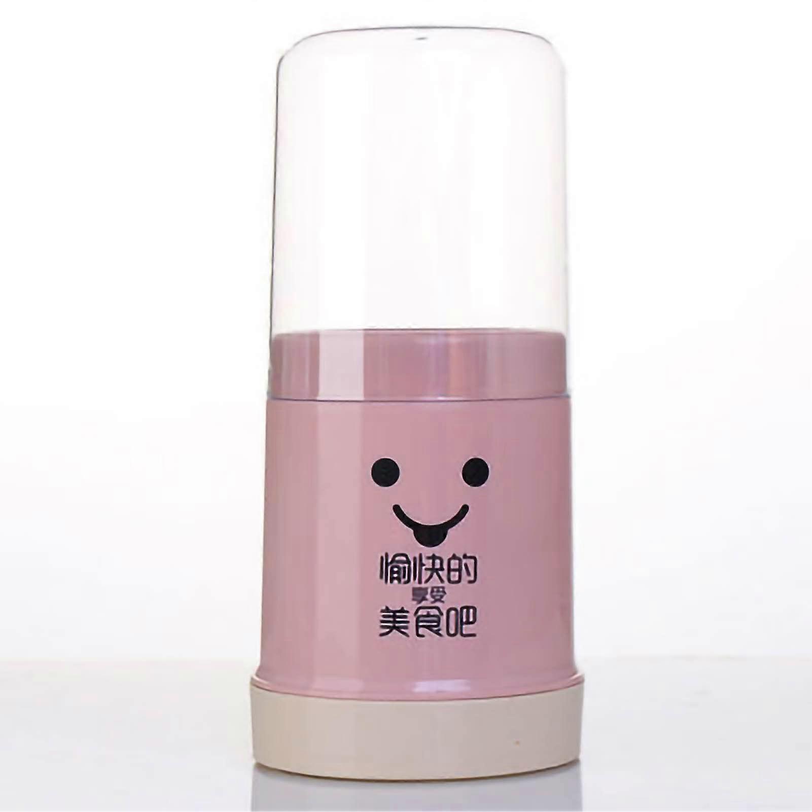 Plastic Utensil Holder with Lid, Dustproof Cutlery Drying Rack with Drainage Base for Kitchen