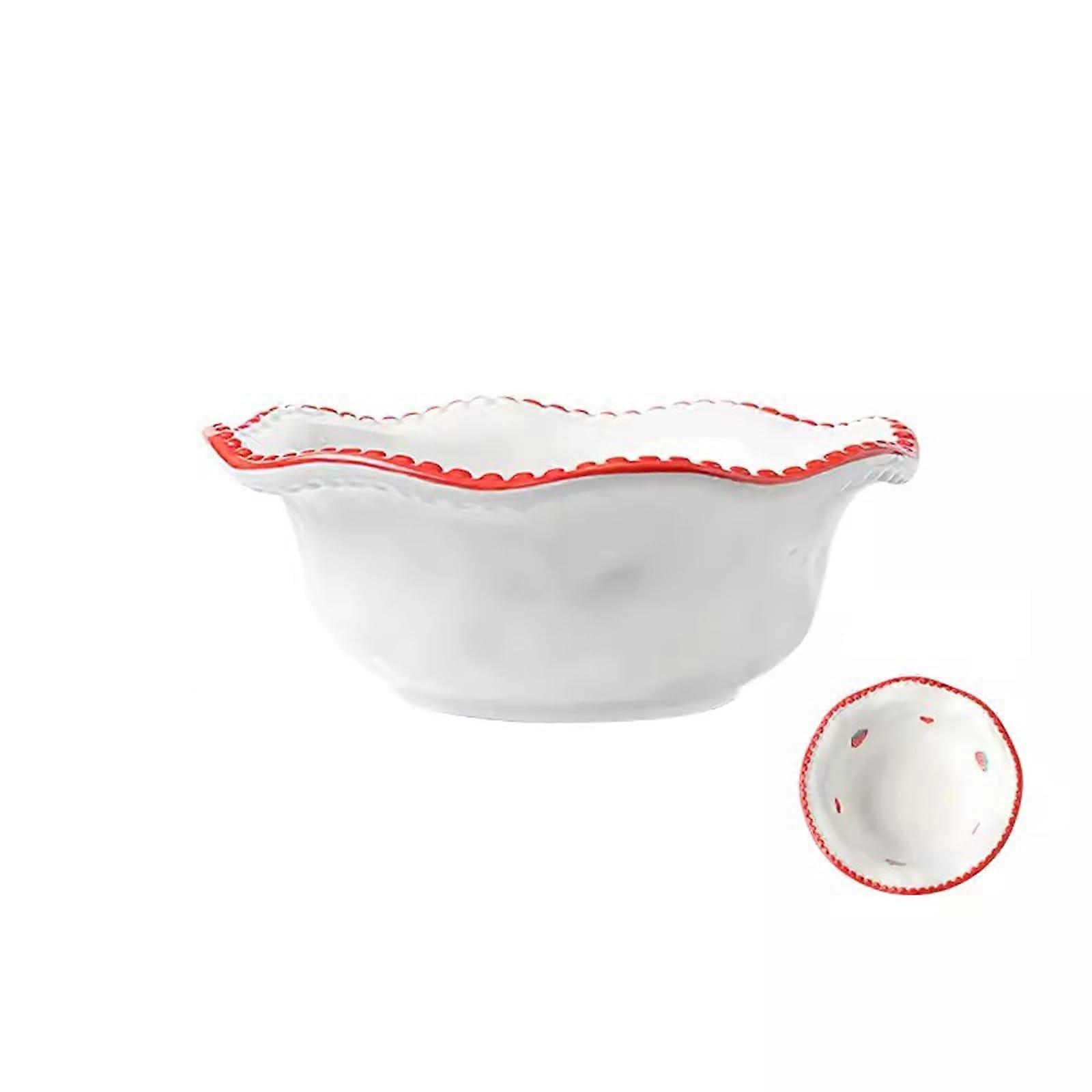 Ceramic Divided Serving Plate Set, Retro ThreeGrid Snack Dish, Microwave and Dishwasher Safe