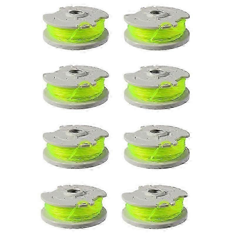 8PCS Replacement Wire Reels for Lawn Mower Spools, Nylon, 2.0mm Diameter