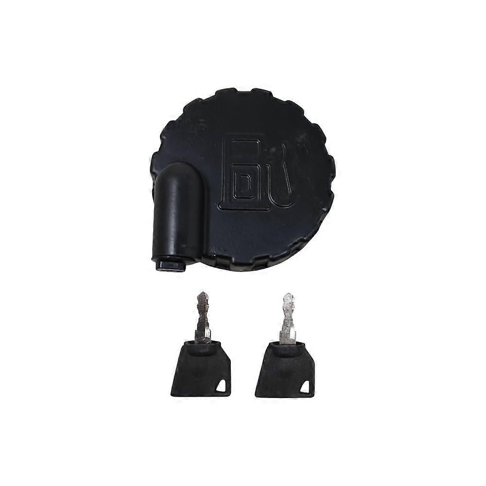 Diesel Fuel Tank Cap with 2 Keys Secure Side Locking Direct Fit Replacement for JCB 8080
