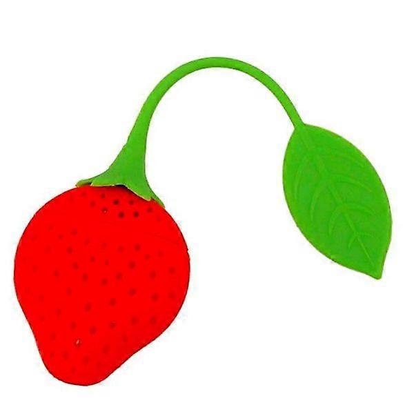 Silicone Tea Strainer - Strawberry Multi-Gear