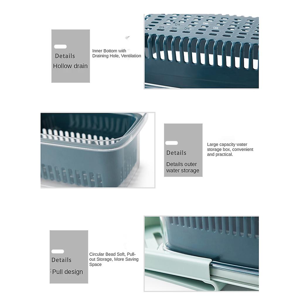 Produce Saver Storage Containers Retractable Hanging Pullout Storage