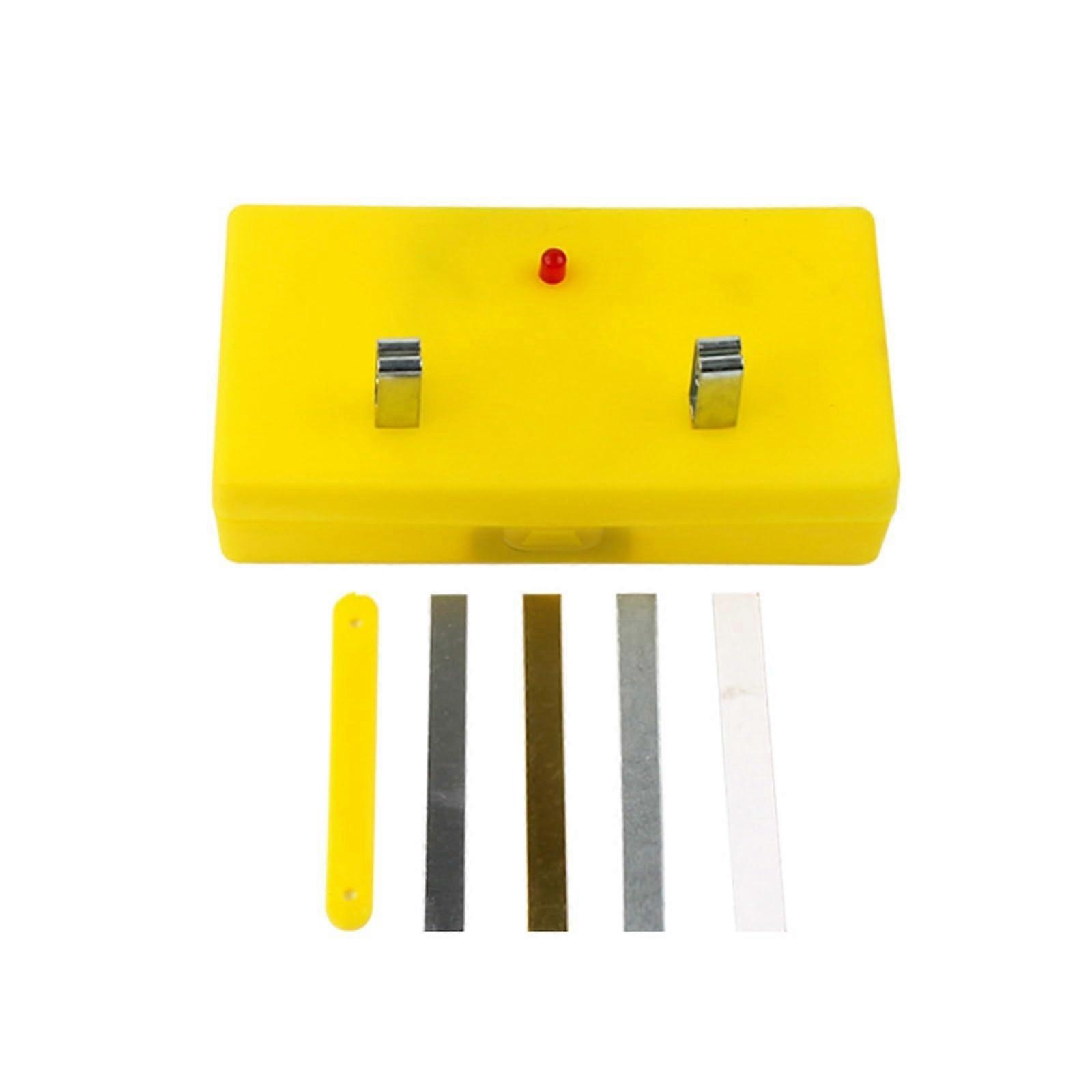 Physics Experiment Kit for Electricity Circuit Learning, Durable Classroom Conductivity Tool