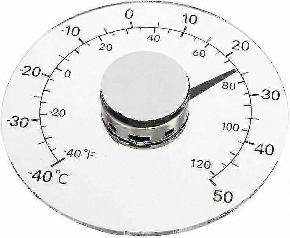 Weatherproof Adhesive Thermometer for Outdoor Window Temperature Tracking
